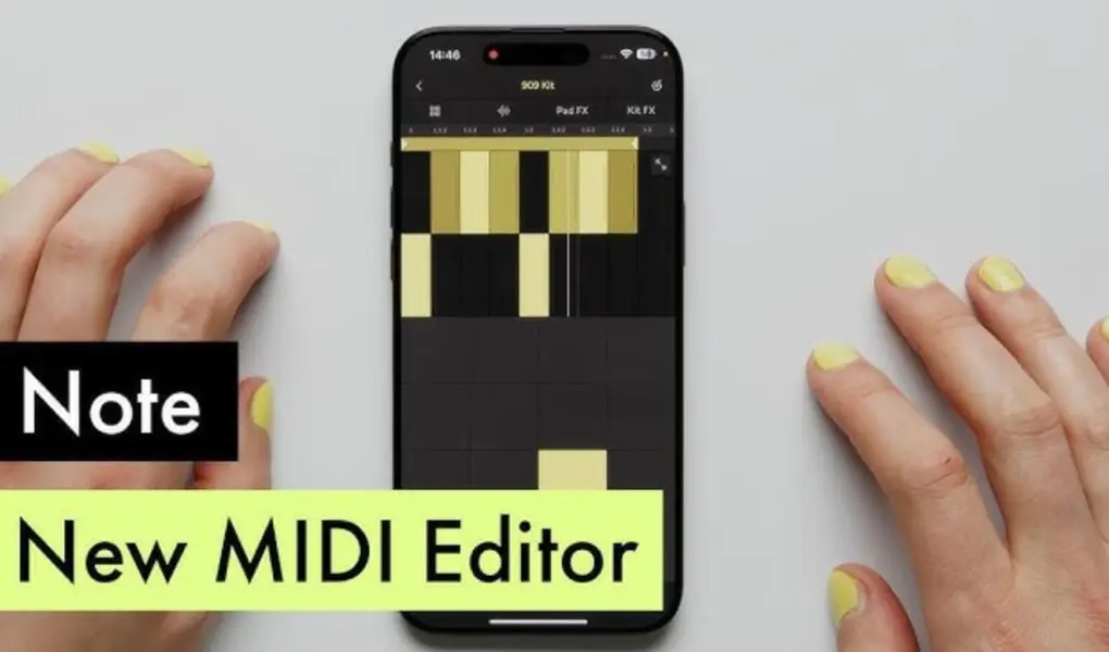 Ableton Notes Midi Editor Update